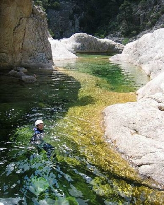  Barranquismo en las gargantas de Vacca 